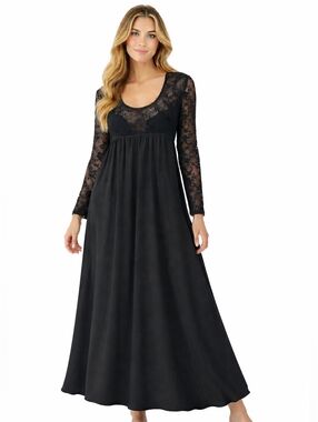 Victoria's Secret Vintage Gold Label Lace Night Gown